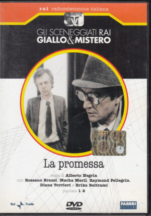 La promessa - Miniserie Completa DVD RAI (Episodi 1-2) Sceneggiati Rai Giallo & Mistero - Versione da edicola - DVD in Italiano