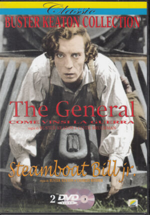 The General, Steamboat Bill jr. Buster Keaton Collection con n. 2 DVD in Italiano ed.