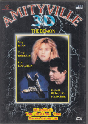 Amityville 3D The Demon un film con Meg Ryan. DVD in Italiano. Versione da edicola