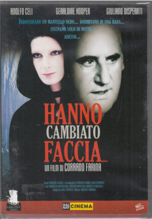 Hanno cambiato faccia un film di Corrado Farina. DVD in Italiano. Nuovo
