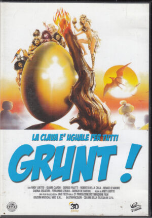 Grunt! con Andy Luotto, Gianni Ciardo, Giorgio Faletti. DVD in Italiano ed.