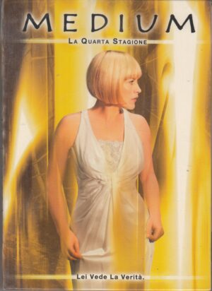 (NA) Medium. Stagione 4 Completa. (Episodi 1-16) con n. 4 DVD in Italiano con Cofanetto. Nuovo
