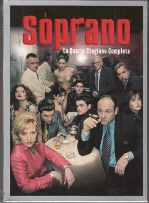 I Soprano - Stagione 4 Completa (Episodi 1-13) (4 DVD) con Cofanetto - DVD in Italiano.