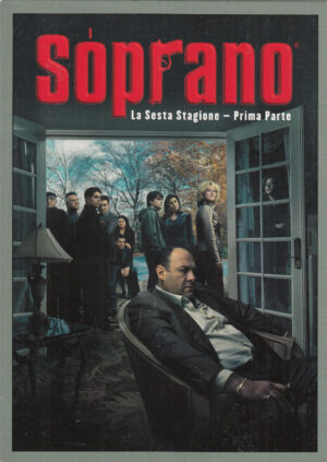 I soprano - Stagione 6 Prima Parte (Episodi 1-12) (4 DVD) con Cofanetto - DVD in Italiano
