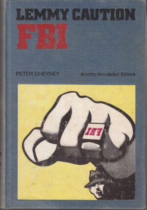 Lemmy Caution FBI di Peter Cheyney ed. Mondadori Omnibus