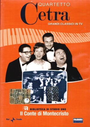 Quartetto Cetra - Il conte di Montecristo DVD - Grandi classici in TV - Biblioteca di Studio Uno DVD in Italiano