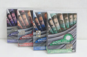 Star Trek Enterprise - Serie Completa Stagioni 1-4 (Episodi 98) (27 DVD) SENZA Cofanetto - Versione da edicola - DVD in Italiano