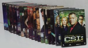 CSI – Crime Scene Investigation. Stagioni da 1 a 10 Complete. (Episodi 229) con n. 60 DVD in Italiano con Cofanetti