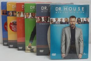 Dr. House - Stagioni Complete da 1 a 6 (Episodi 132) (34 DVD) con Cofanetti - DVD in Italiano