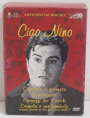 Ciao Nino - Nino Manfredi Special Box Set (4 DVD) con Cofanetto - DVD in Italiano