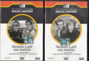 Giocando a golf una mattina - Miniserie Completa DVD RAI (Episodi 1-6) (2 DVD) Sceneggiati Rai Giallo & Mistero - Versione da edicola - DVD in Italiano