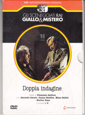 Doppia indagine - Miniserie Completa DVD RAI (Episodi 1-3) Sceneggiati Rai Giallo & Mistero - Versione da edicola - DVD in Italiano