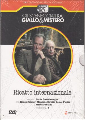 Ricatto Internazionale - Miniserie Completa DVD RAI (Episodi 1-3) Sceneggiati Rai Giallo & Mistero - Versione da edicola - DVD in Italiano