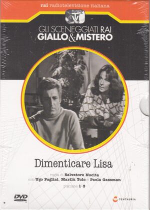 Dimenticare Lisa - Miniserie TV Completa (Episodi 1-3) DVD in Italiano - Sceneggiati Rai Giallo e Mistero - Versione da edicola