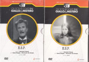 E.S.P. ESP (Paolo Stoppa) Miniserie DVD RAI Completa (Episodi 1-4) (2 DVD) Sceneggiati Rai Giallo & Mistero - Versione da edicola - DVD in Italiano