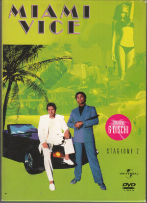 Miami Vice. Seconda Stagione 2 Completa (Episodi 1-22) con n. 6 DVD in Italiano con Cofanetto