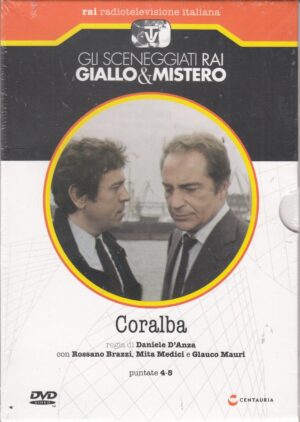 Coralba - Miniserie TV Completa DVD RAI Vol. 2 (Episodi 4-5) Sceneggiati Rai Giallo & Mistero - Versione da edicola DVD in Italiano