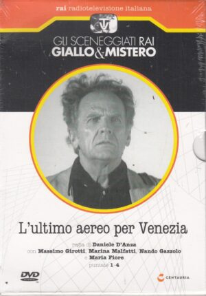L'ultimo aereo per Venezia. Prima Parte. Miniserie TV (Episodi 1-4). DVD in Italiano. Sceneggiati Rai Giallo & Mistero. Versione da edicola