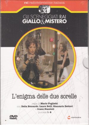 L'enigma delle due sorelle. Prima Parte. Miniserie TV (Episodi 1-2). DVD in Italiano. Sceneggiati Rai Giallo & Mistero. Versione da edicola