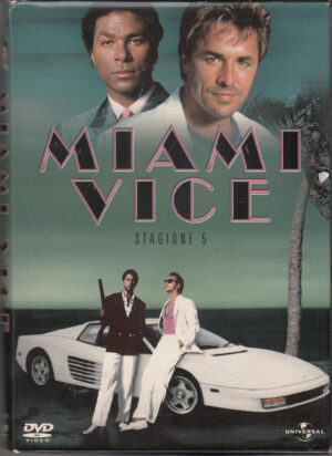 Miami Vice. Stagione 5 Completa (Episodi 1-22) con n. 6 DVD in Italiano con Cofanetto