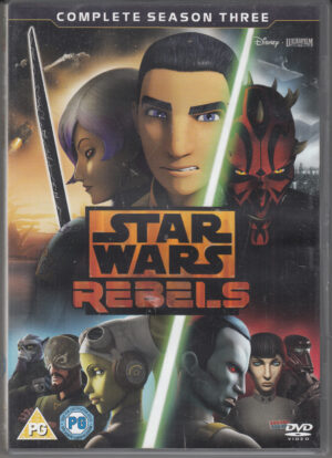 Star Wars Rebels. Complete Season 3. (Episode 1-22) con n. 4 DVD Edizione Regno Unito PAL Regione 2, Lingua Italiano incluso