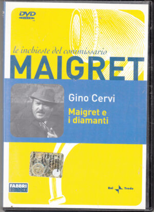 Maigret e i diamanti - DVD Le Inchieste del Commissario Maigret (Gino Cervi) Versione da edicola - DVD in Italiano