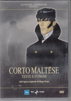 Corto Maltese (Hugo Pratt). Teste e funghi. DVD in Italiano. Nuovo ed.