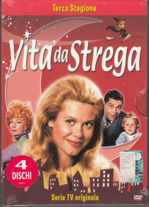 Vita da strega. Stagione 3 Completa (Episodi 1-33) (4 DVD) con Cofanetto. DVD in Italiano. Nuovo