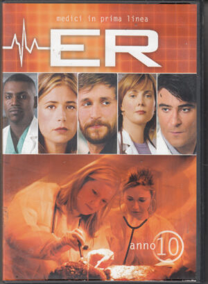 ER Medici In Prima Linea Anno 10 - Stagione 10 Completa (Box 3 DVD) (Episodi 1-22) DVD in Italiano