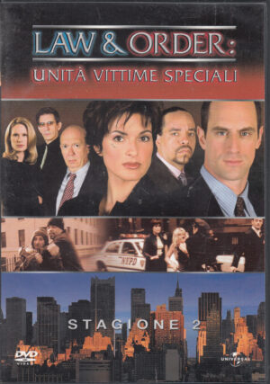 Law & Order - Stagione 2 Completa (Episodi 1-21) (Box 5 DVD) DVD in Italiano