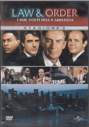 Law & Order. I due volti della giustizia. Stagione 3 Completa. (Episodi 1-22) (5 DVD). DVD in Italiano