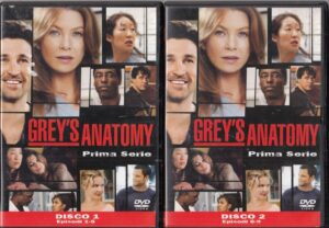 Grey's Anatomy. Stagione 1 Completa. (Episodi 1-9) (2 DVD). DVD in Italiano