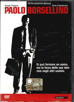 Paolo Borsellino. Miniserie TV Completa (Giorgio Tirabassi)(2 DVD)(Puntate 1 e 2) Versione da edicola. DVD in Italiano