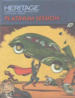 Heritage Comics & Comic Art Platinum Session n. 7187 - Chicago 2018 May - Libro in Inglese ed. Heritage Auction (Con copertina olografica)
