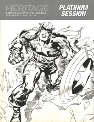 Heritage Comics & Comic Art Platinum Session n. 7192 - Dallas 2018 November - Libro in Inglese ed. Heritage Auction