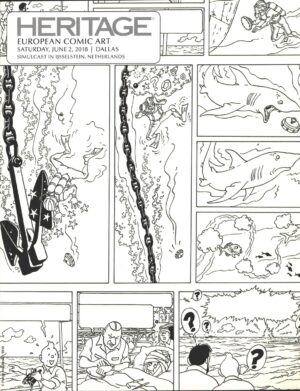 Heritage European Comic Art n. 7188 - Dallas June 2018 - Libro in Inglese ed. Heritage Auction