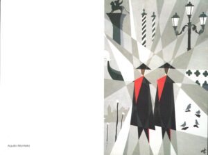 Biglietto augurale Carabinieri di Aquilio Mantella