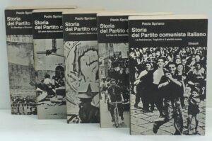 Storia del Partito Comunista Italiano di Paolo Spriano. Raccolta Completa n. 5 volumi ed. Einaudi
