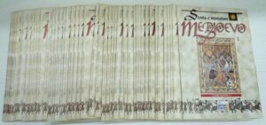 Storia e miniature del Medioevo 48 fascicoli Completi SENZA MINIATURE ed. Hobby & Work