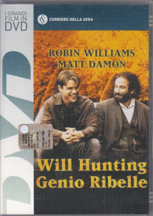 Genio Ribelle. Will Hunting (Robin Williams). Versione da edicola. DVD in Italiano