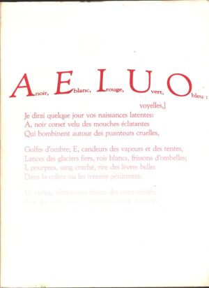 A.E.I.U.O. Anno II, numero 4, Giugno-Dicembre 1981. Periodico diretto da Bruno Corà ed. Inonia