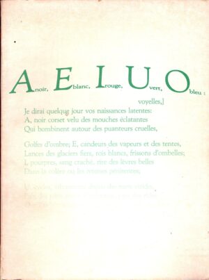 A.E.I.U.O. Anno II, numero 3, Marzo 1981. Periodico diretto da Bruno Corà ed. Inonia