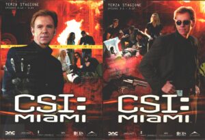 CSI: Miami. Stagione 3 Completa Parte Prima e Seconda. (Episodi 1-24) (6 DVD) con Cofanetti. DVD in Italiano
