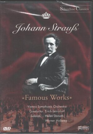 Johann Strauss. Famous Works. Vienna Symphonic Orchestra. Edizione Germania PAL Regione 0, Lingua Tedesco, Italiano incluso ed.