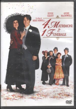 4 Matrimoni e 1 Funerale. DVD in Italiano