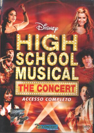 High School Musical. The Concert. Accesso completo. DVD in Inglese ed.