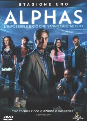 Alphas. Prima Stagione 1 Completa. (Episodi 1-11) (3 DVD). DVD in Italiano