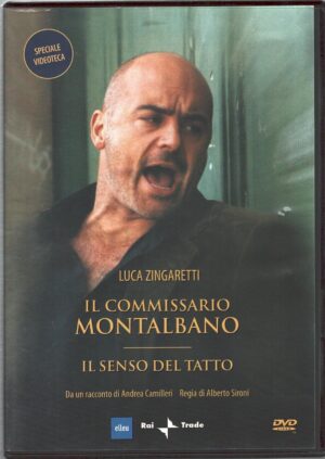 Il senso del tatto. Il commissario Montalbano (Luca Zingaretti). DVD in Italiano ed.