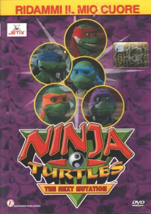 Ninja Turtles The Next Mutation vol. 4 - DVD Ridammi il mio cuore - Versione da edicola - DVD in Italiano