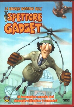 La grande impresa dell'Ispettore Gadget. DVD in Italiano ed.